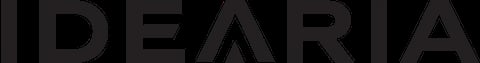 IDEARÍA text logo in dark gray on transparent background